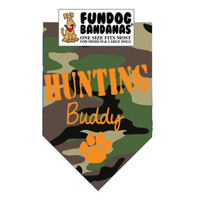 FunDog Bandanas - Dog Bandana Hunting Buddy