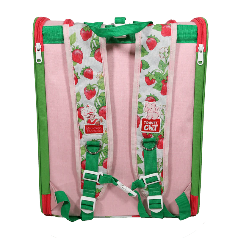 Travel Cat - Cat Backpack Strawberry Shortcake