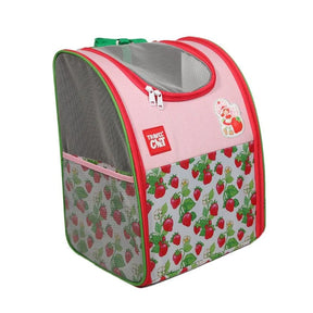 Travel Cat - Cat Backpack Strawberry Shortcake