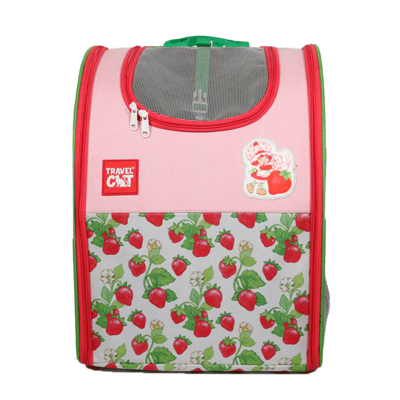 Travel Cat - Cat Backpack Strawberry Shortcake