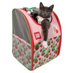 Travel Cat - Cat Backpack Strawberry Shortcake