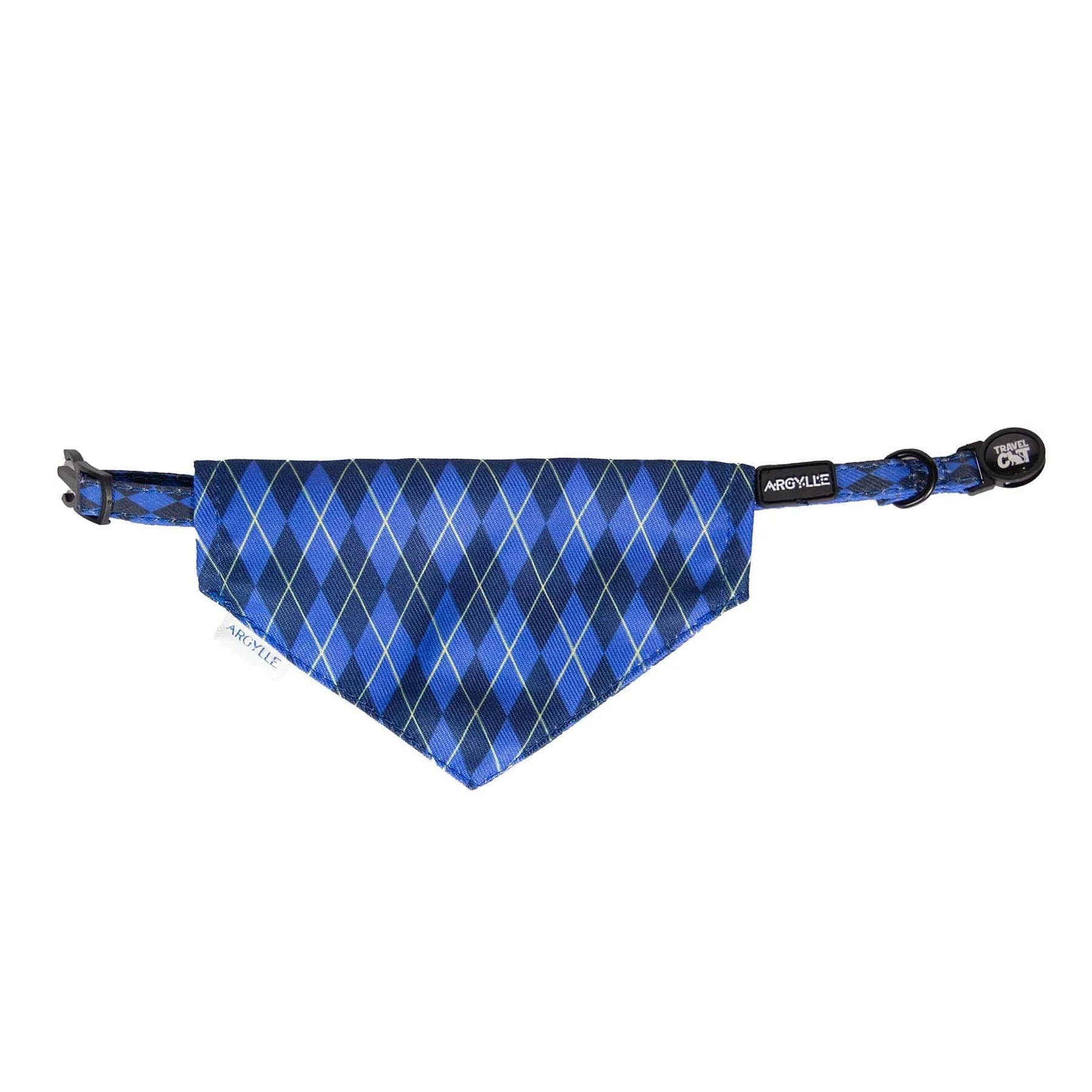 Travel Cat - Argylle X Travel Cat Collar & Bandana Set