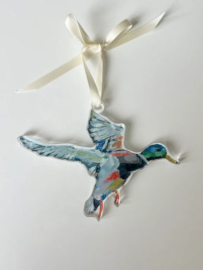 Chelsea McShane Art - Ornament Take Flight Mallard
