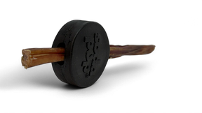 Hockey Puck Durable PUP-X Rubber Treat Holder and Chew Toy