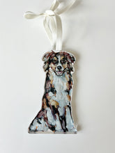 Chelsea McShane Art - Ornament Red Australian Shepherd