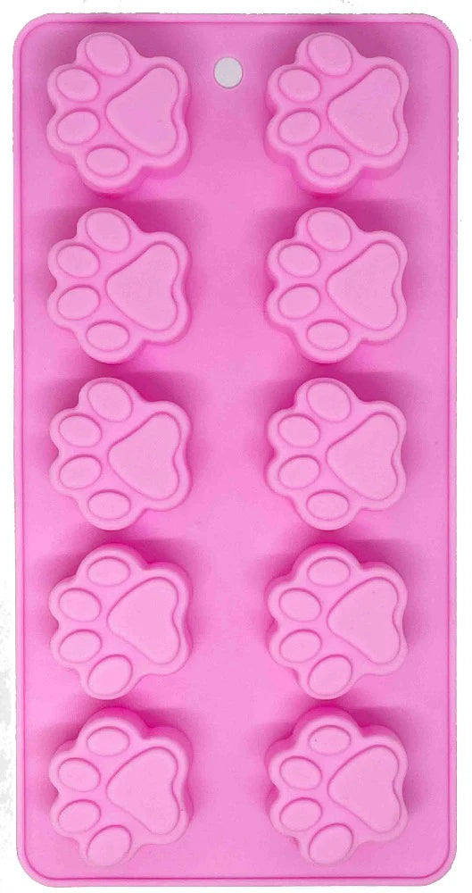 SodaPup - Dogtastic Jelly Shots Silicone Mold - Paw Print