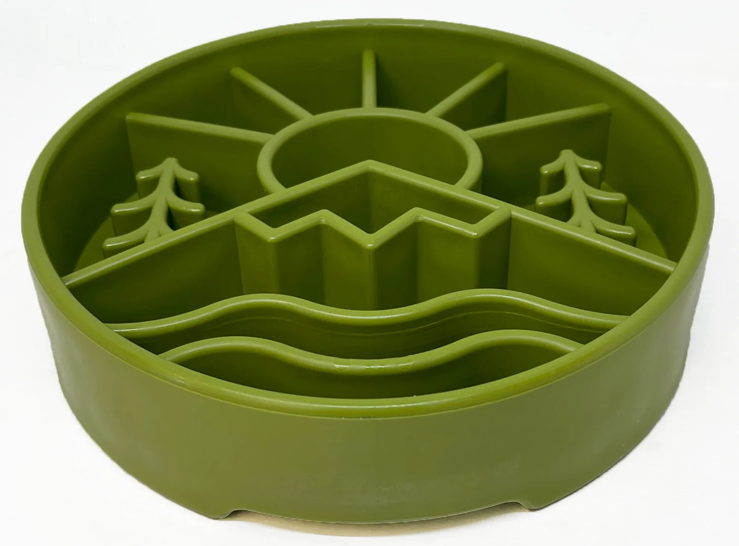 SodaPup - eBowl Enrichment Slow Feeder Dog Bowl - Great Outdoor Design