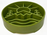 SodaPup - eBowl Enrichment Slow Feeder Dog Bowl - Great Outdoor Design