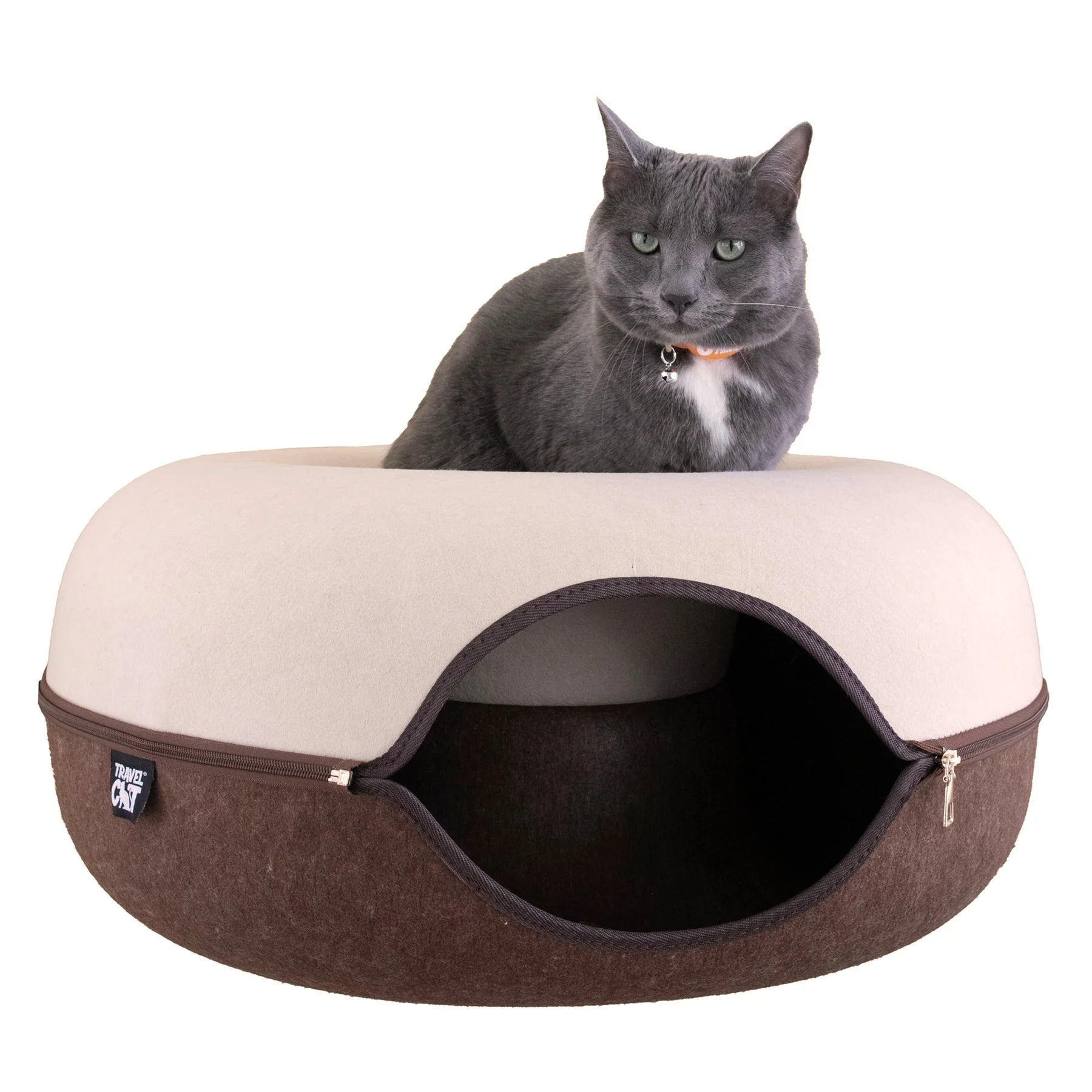 Travel Cat - "Donut" Cat Hideway Cave