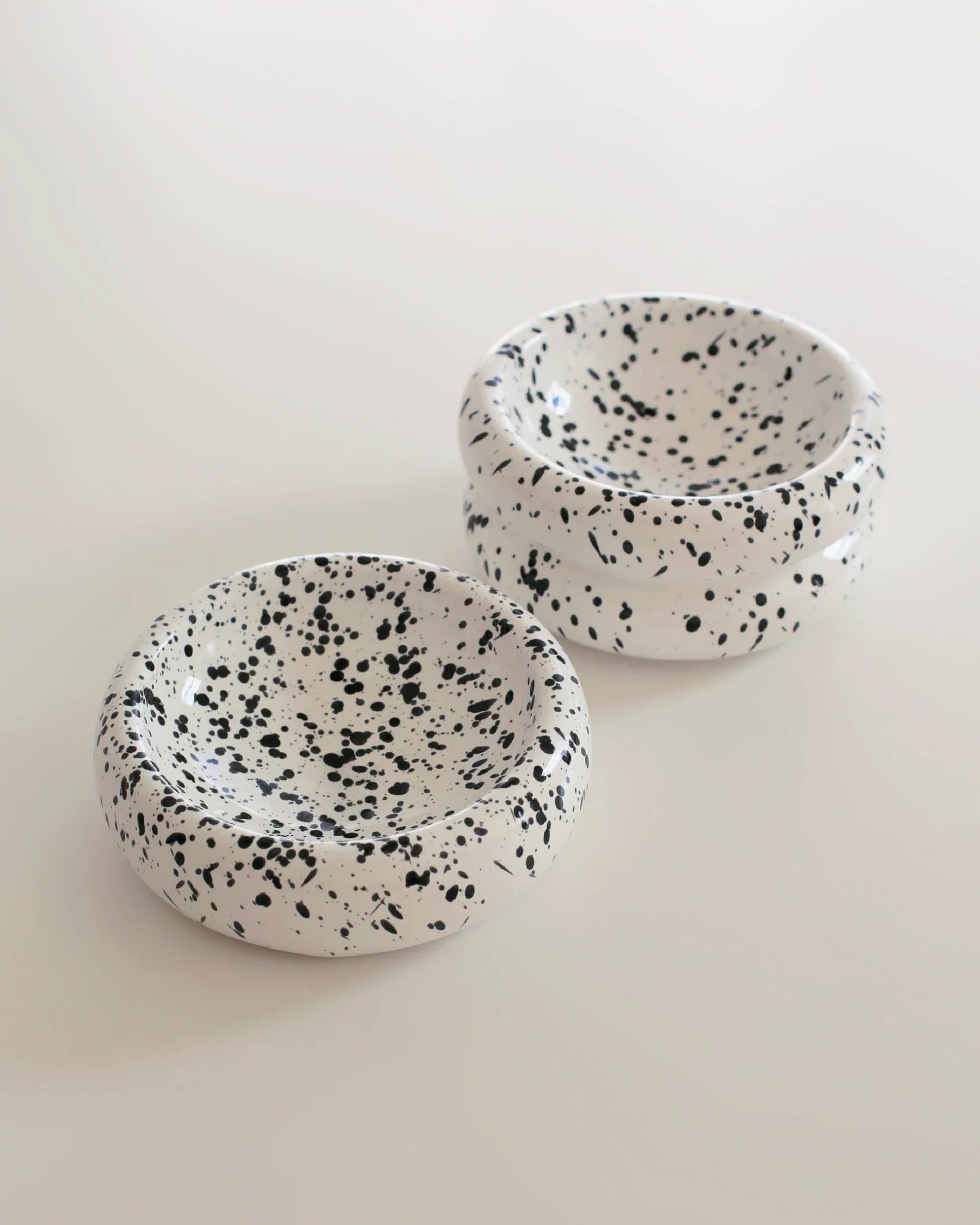 Catenary Home - Elevated Halo Pet Bowl Ink