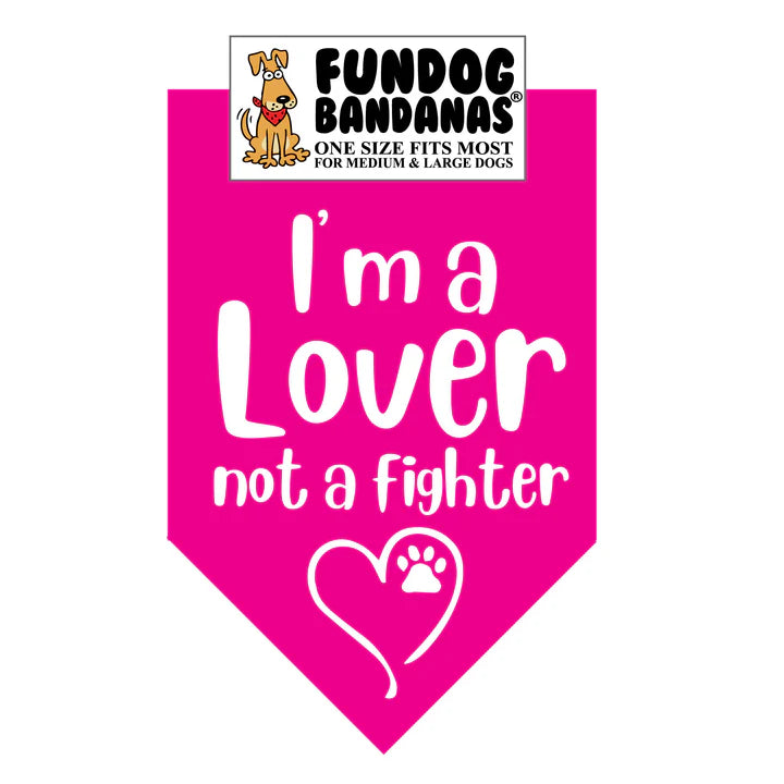 FunDog Bandanas - Dog Bandana I'm A Lover