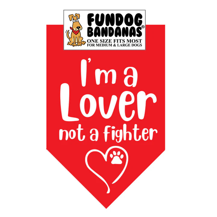 FunDog Bandanas - Dog Bandana I'm A Lover