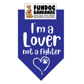 FunDog Bandanas - Dog Bandana I'm A Lover