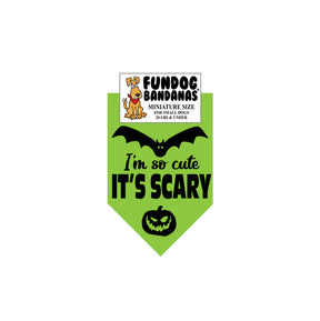 FunDog Bandanas - Dog Bandana I'm So Cute It's Scary