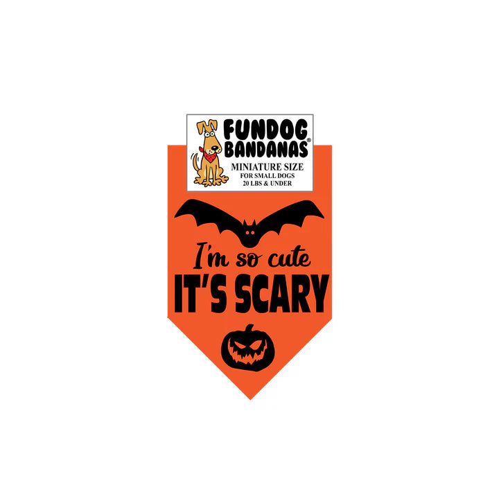 FunDog Bandanas - Dog Bandana I'm So Cute It's Scary