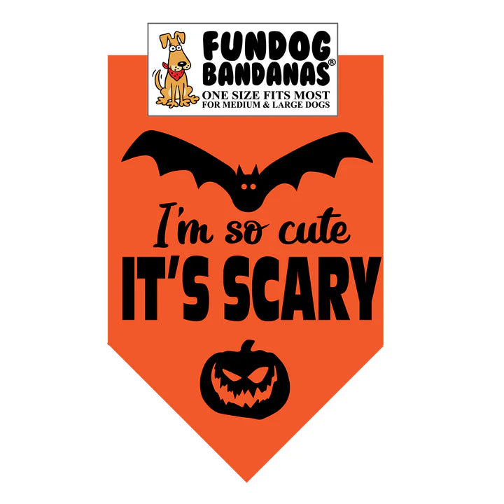 FunDog Bandanas - Dog Bandana I'm So Cute It's Scary