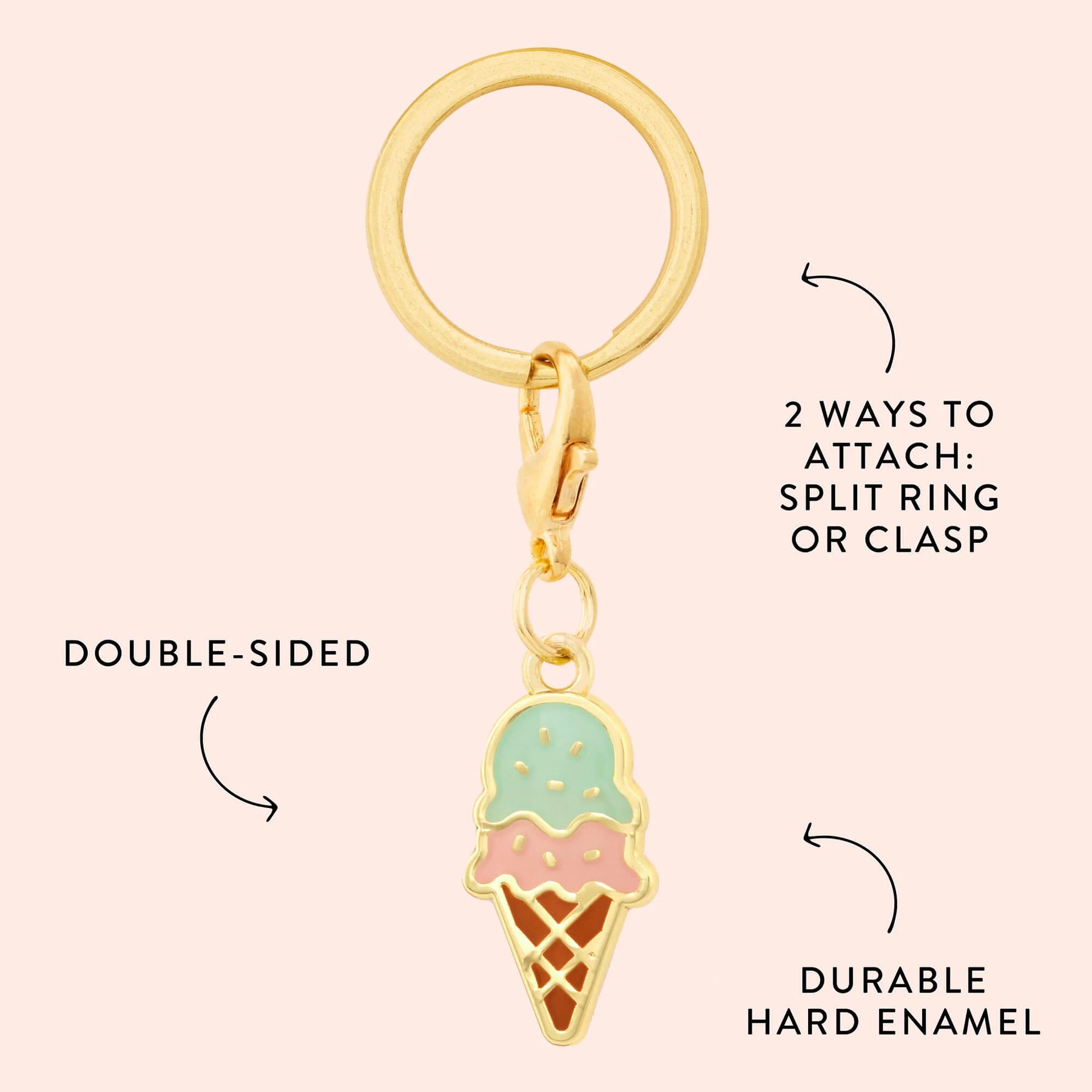 The Foggy Dog - Collar Charm Ice Cream