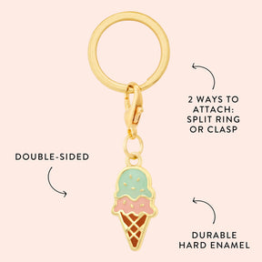 The Foggy Dog - Collar Charm Ice Cream