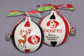 Magnolia Lane - Reindeer Collegiate Ornament