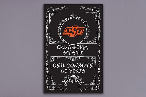 Magnolia Lane - Flag Collegiate Garden Flag OSU Black