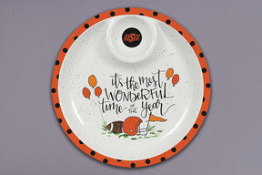 Magnolia Lane - Collegiate Chips & Dip Plate