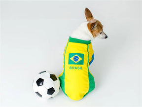 Parisian Pet - Dog Jersey Team Brazil Soccer