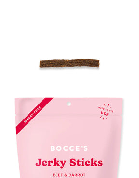 Bocce's Bakery - Grazers Beef & Carrot Jerky Sticks