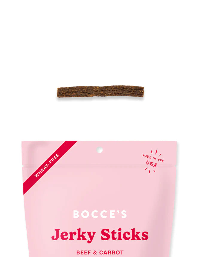Bocce's Bakery - Grazers Beef & Carrot Jerky Sticks