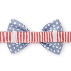The Foggy Dog - Dog Bow Tie Stars & Stripes