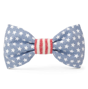 The Foggy Dog - Dog Bow Tie Stars & Stripes