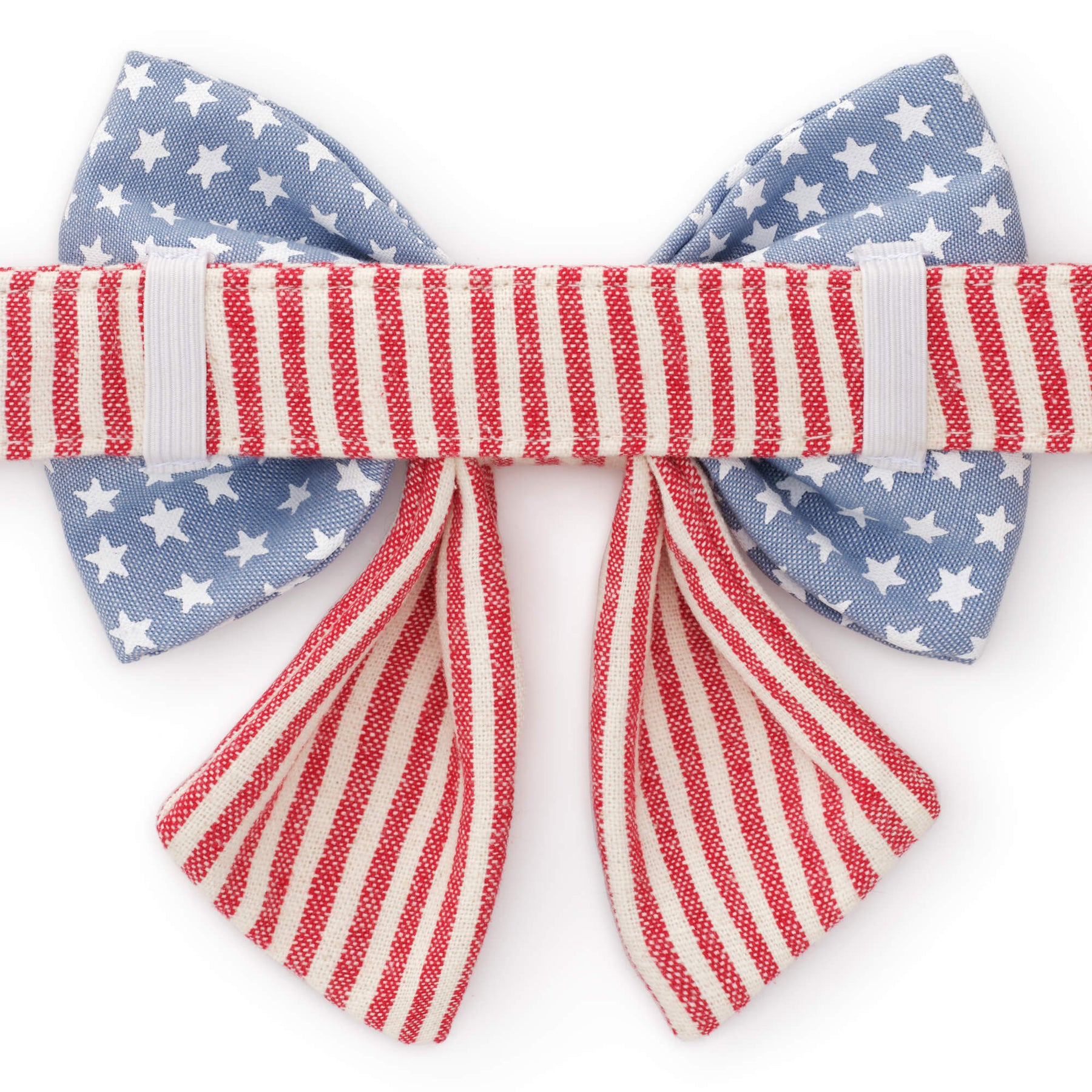 The Foggy Dog - Lady Dog Bow Stars & Stripes