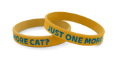 Wild Meadow Farms Wrist Band Just One More Cat? Silicone
