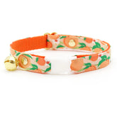 Made by Cleo - Cat Collar "Just Peachy" Breakaway with Gold