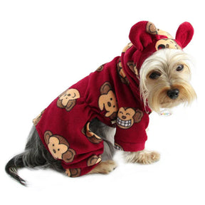 Klippo - Silly Monkey Fleece Pajamas