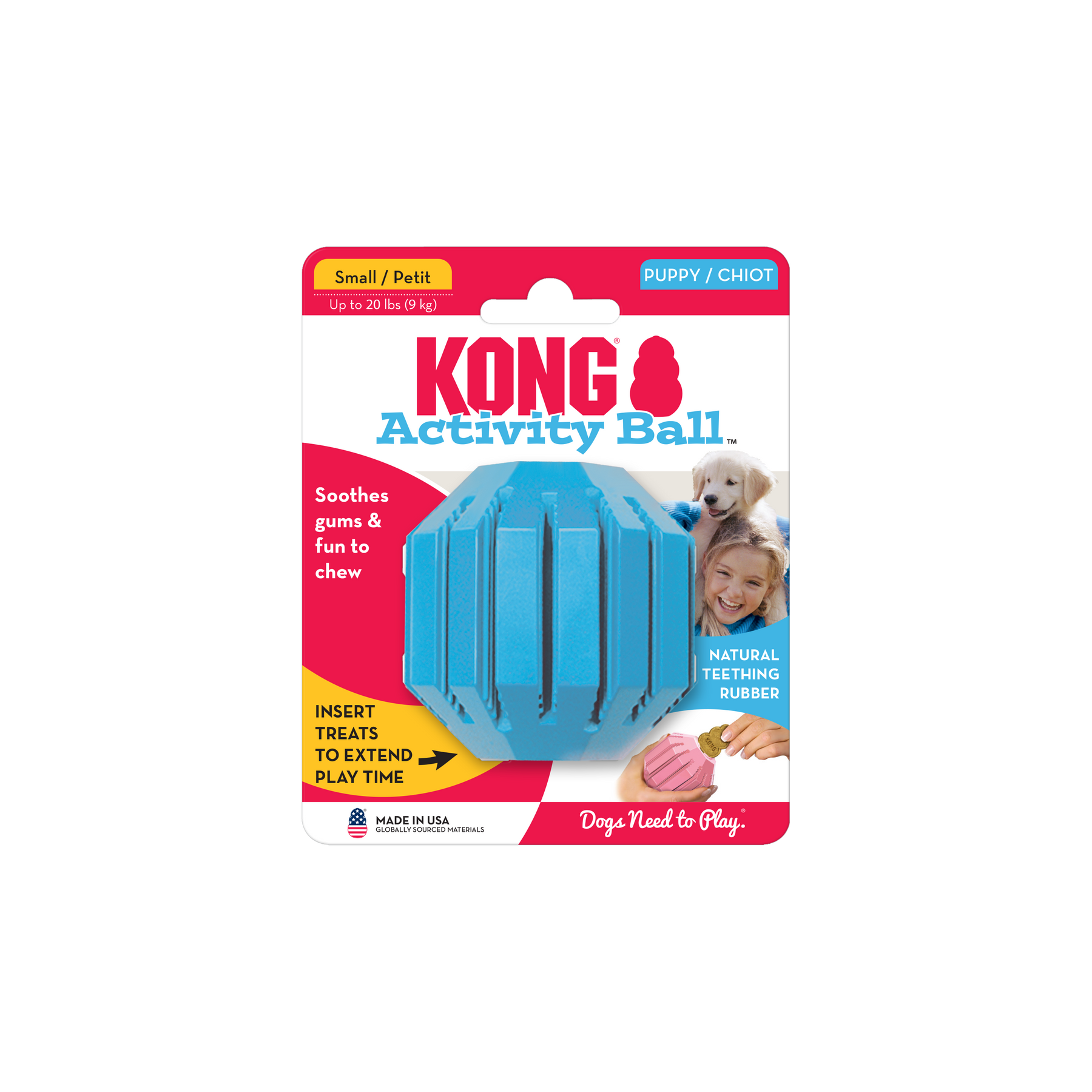 KONG - PUPPY ACTIVITY BALL