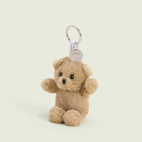 Warmies Key Chain Bear Brown