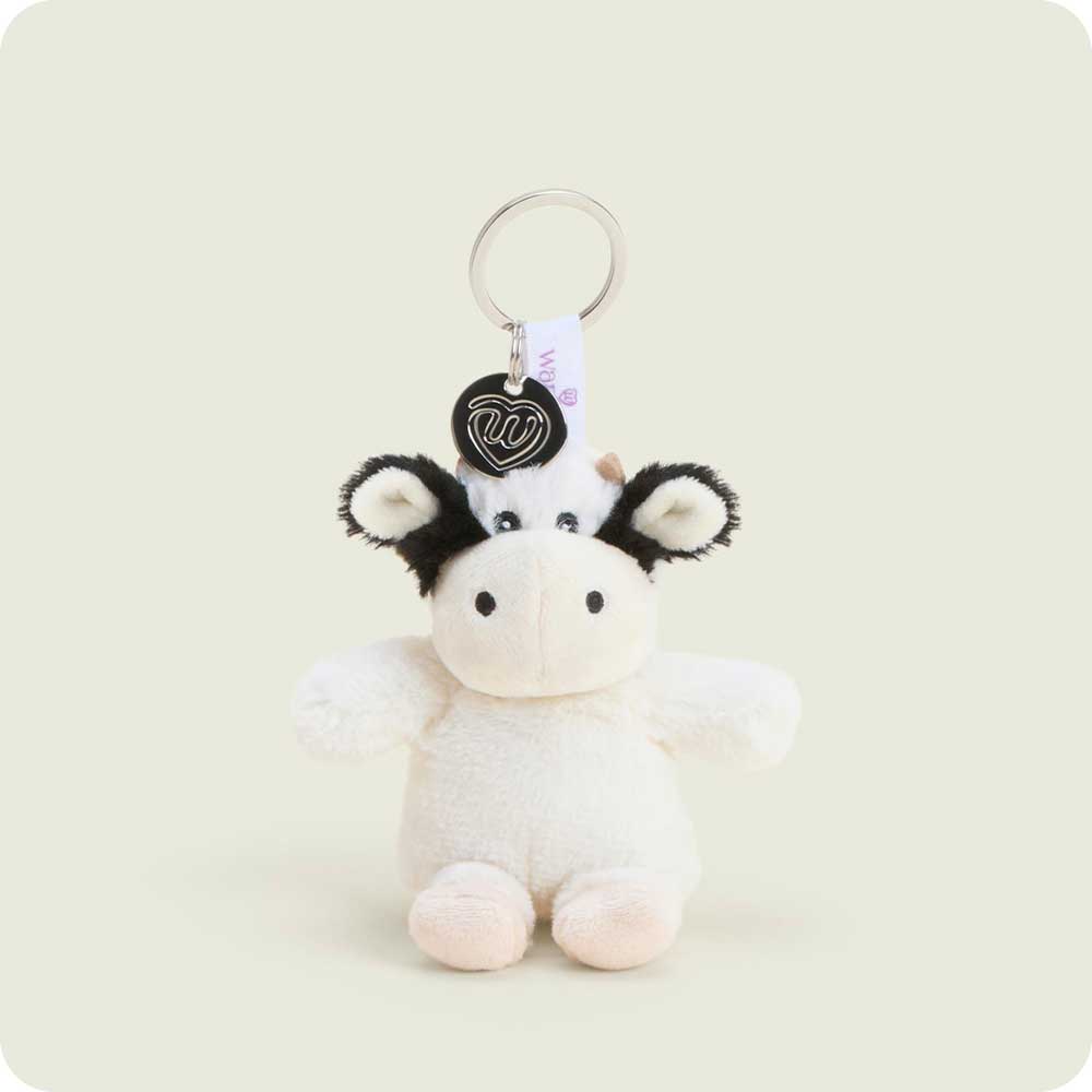 Warmies Key Chain Cow