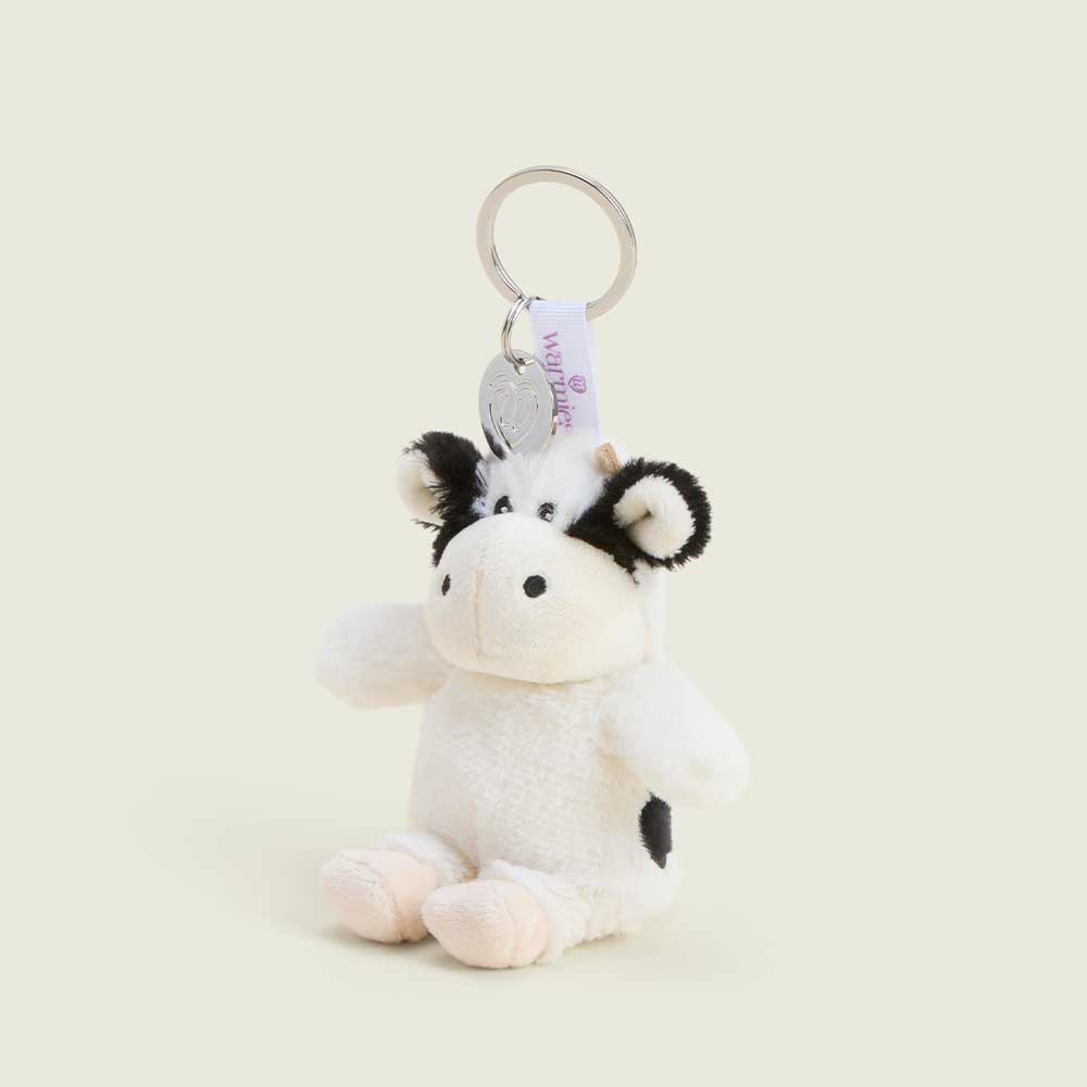 Warmies Key Chain Cow