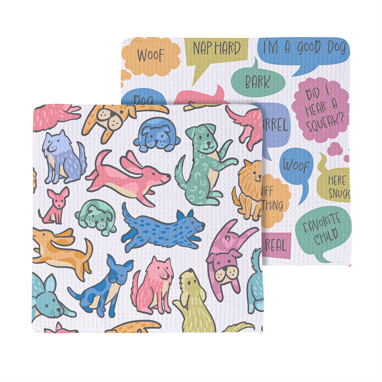 Evergreen Enterprises - Dish Cloth Quick Dry Dog Thoughts