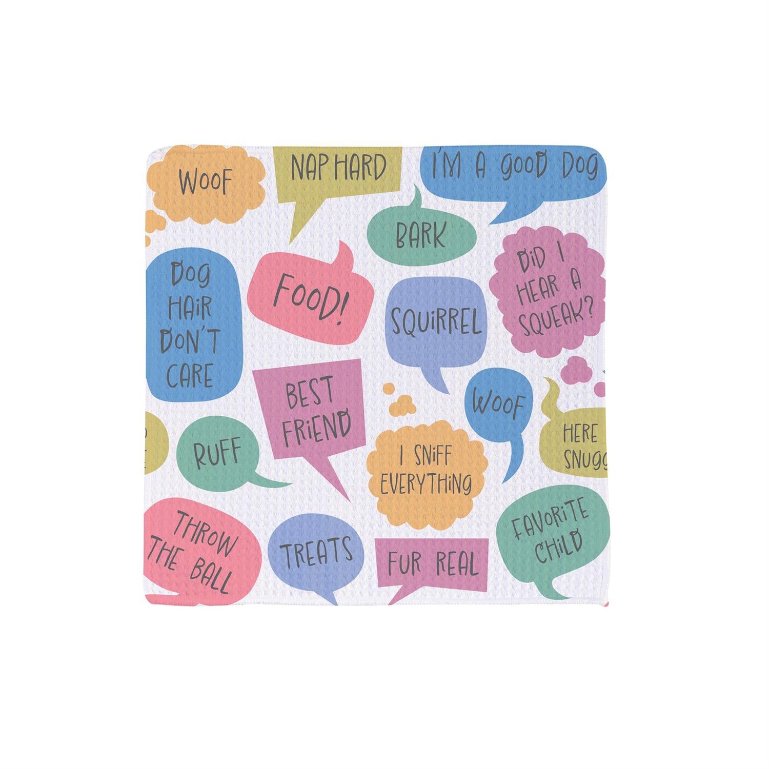 Evergreen Enterprises - Dish Cloth Quick Dry Dog Thoughts