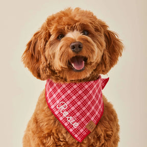 The Foggy Dog - Dog Bandana Katherine Plaid