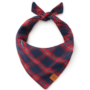 The Foggy Dog - Bandana Dog Holiday Kingston Plaid Flannel