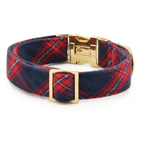 The Foggy Dog - Dog Collar Kingston Plaid