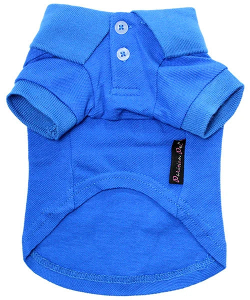 Parisian Pet - Dog Shirt Polo Blue