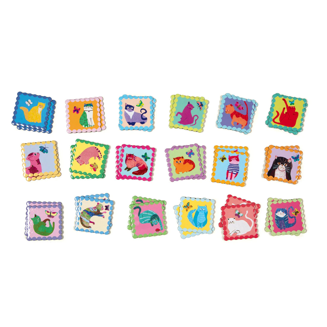 eeBoo - Memory Game Cats