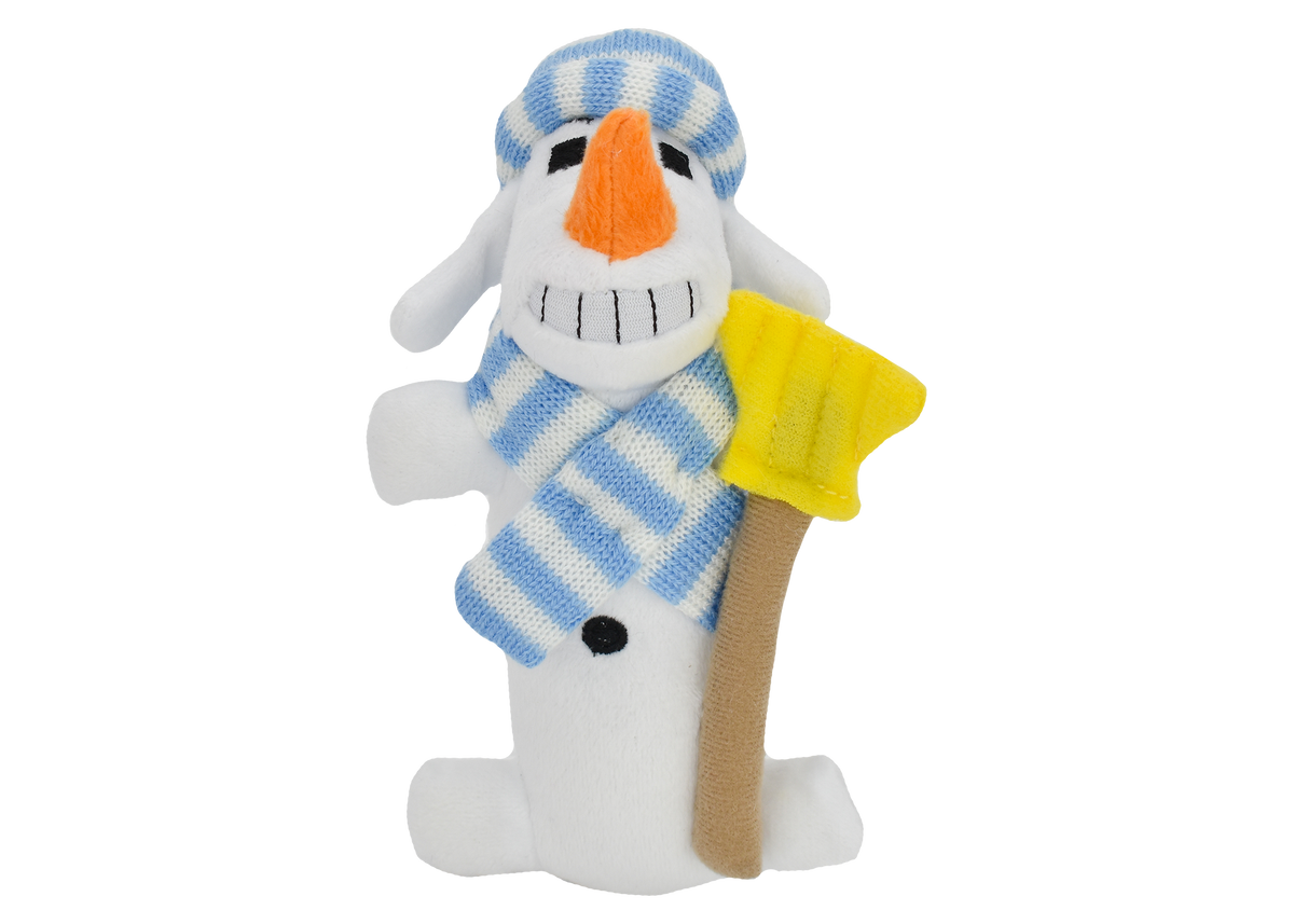 Multipet - Loofa Snowman Dog Toy
