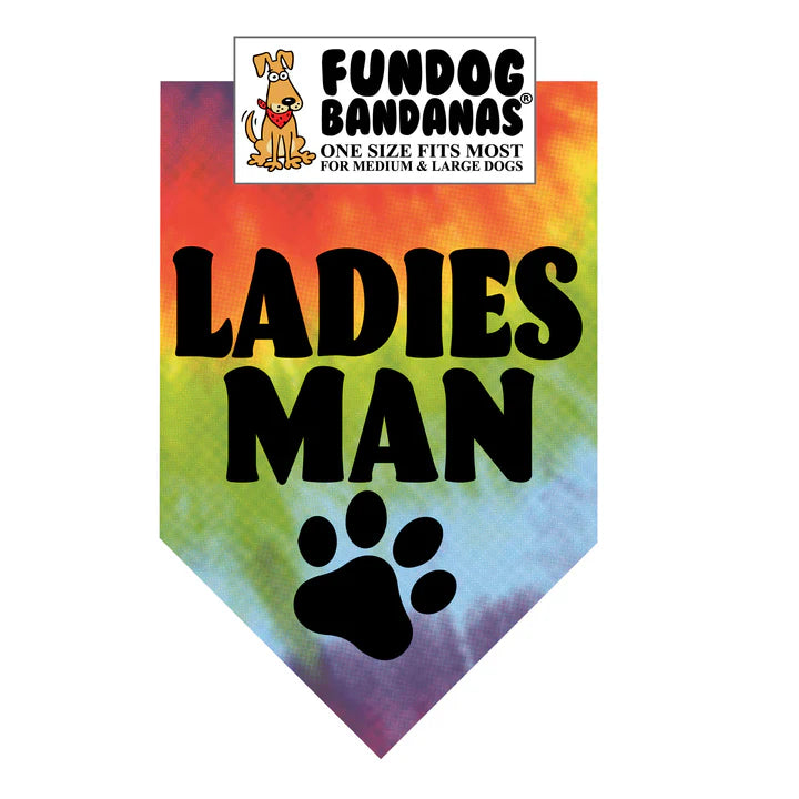 FunDog Bandanas - Dog Bandana Ladies Man - Southern Agriculture 