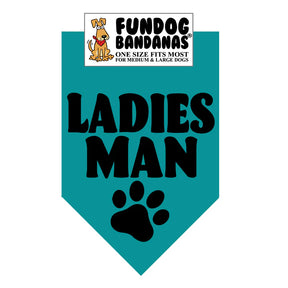 FunDog Bandanas - Dog Bandana Ladies Man - Southern Agriculture 