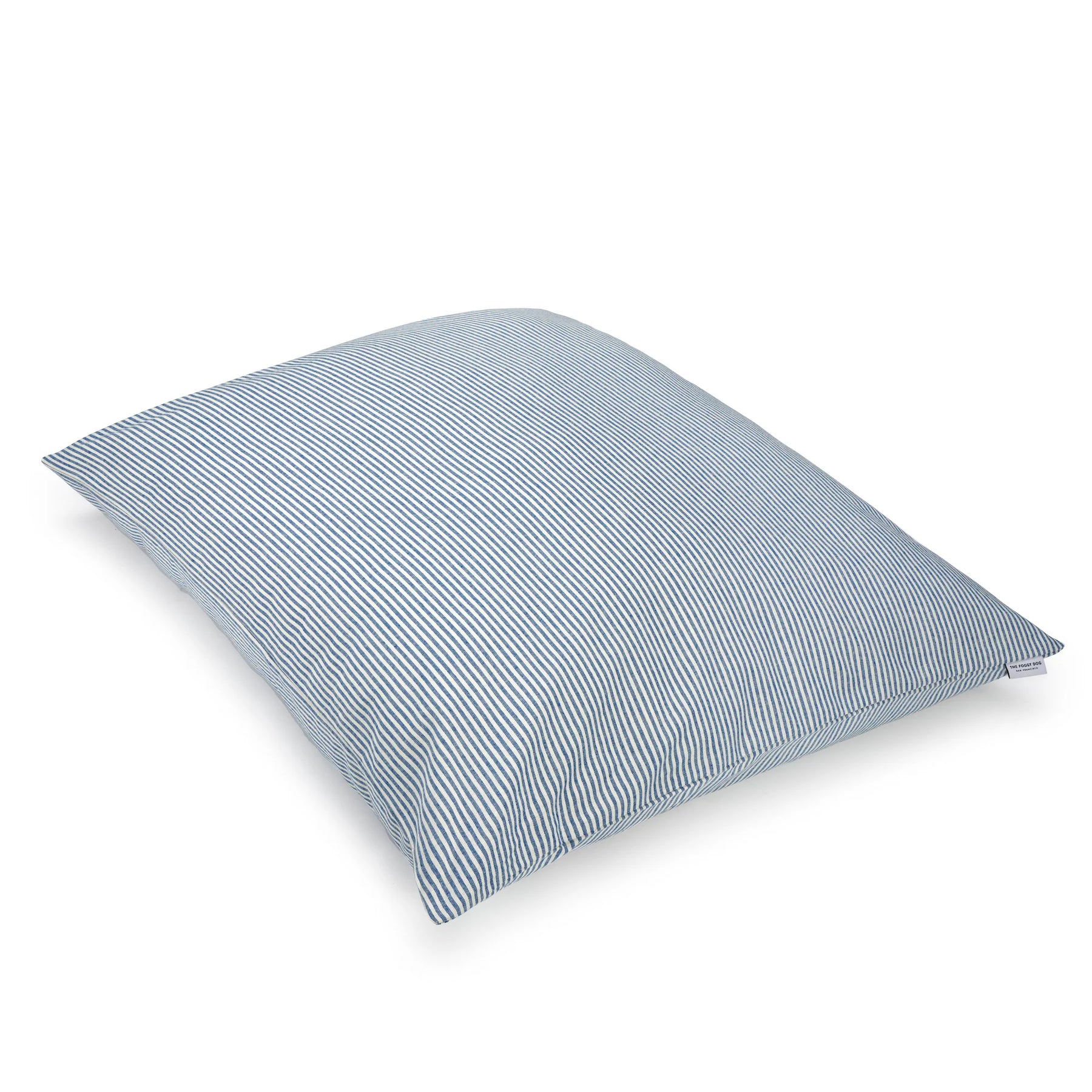 The Foggy Dog - Dog Bed Lake Blue Stripe