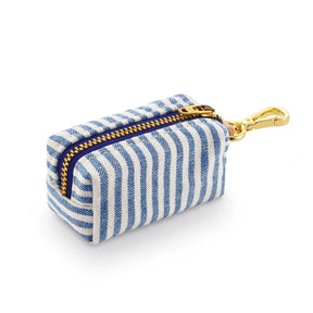 The Foggy Dog - Waste Bag Dispenser Lake Blue Stripe